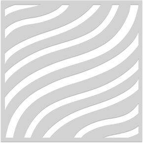 Hero Arts SA173 Stencils, Geometric Spiral Stencil