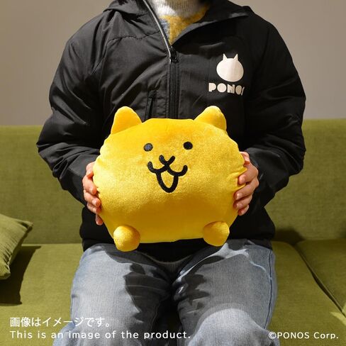 PONOS مسؤول القطط القطط - Gold Cat Plushie - 12 بوصة القطط معركة قابلة للتحصيل حيوانات محشوة in Kuwait