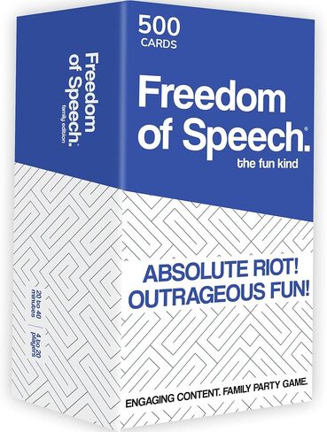 QUOKKA Freedom of Speech Card Board Game - Adult Edition - Fast-Paced | Guess The Word | Easy to Play - Party Game for Game Night in Kuwait