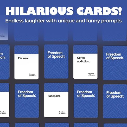 QUOKKA Freedom of Speech Card Board Game - Adult Edition - Fast-Paced | Guess The Word | Easy to Play - Party Game for Game Night in Kuwait