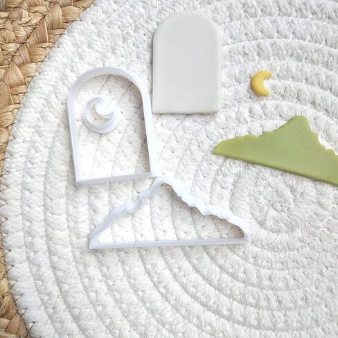 قواطع الطين البوليمر لتصنيع الإمدادات كوكي قاطع القوالب المجوهرات DIY الفنية الحرف 49 in Kuwait