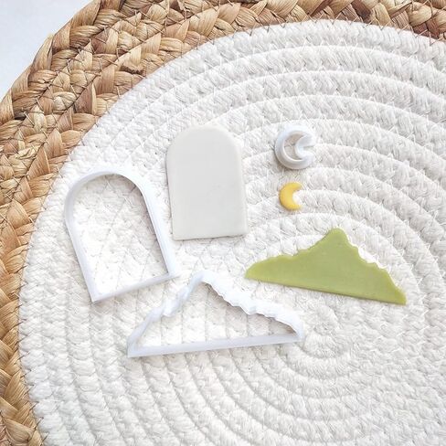 قواطع الطين البوليمر لتصنيع الإمدادات كوكي قاطع القوالب المجوهرات DIY الفنية الحرف 49 in Kuwait