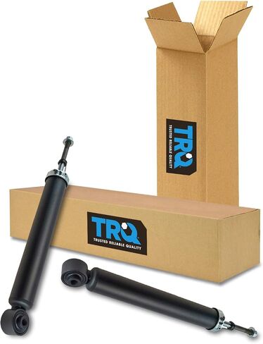 TRQ Rear Shock Absorber Set Compatible with 2007-2012 Nissan Versa in Saudi Arabia