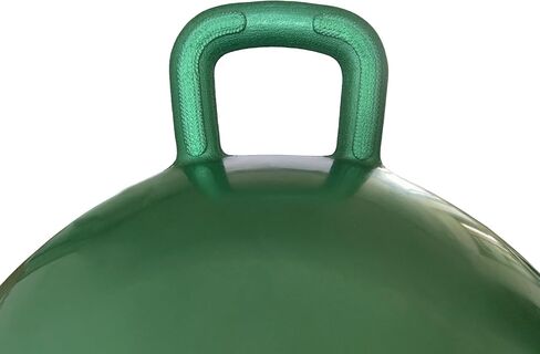 AppleRound Hippity Hoppity Hop Ball with Air Pump - 15in / 38cm Diameter, for Children Ages 3-6, Kangaroo Bouncer Sit-on Bouncy Ball with Handle in Kuwait