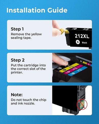 232XL Ink Cartridge Compatible Ink Cartridge Replacement for Epson 232 XL 232XL 232 for Epson Expression Home XP-4200 XP-4205 Workforce WF-2930 WF-2950 Printer (4 Pack-Black, Cyan, Magenta, Yellow) in Saudi Arabia