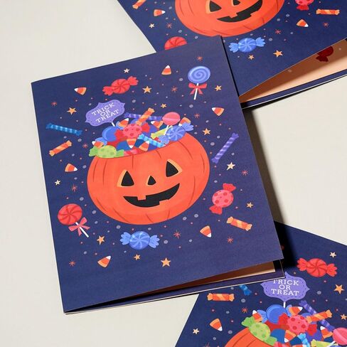 Lovepop Plushpop Soft Animal Pop-Up Card for Her and Him - 3D Halloween Cat Greeting Card for Boys, Girls, Men, Women - Trick or Treat - 6" x 8" Card in Saudi Arabia