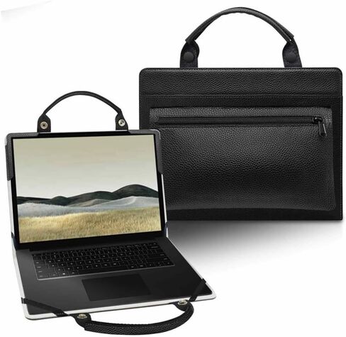 Laptop Case Cover Sleeve Bag for Microsoft Surface Laptop 2024 15 Inch/Surface Laptop 7 15 Inch with Portable Bag with Bag Handle,Black in Saudi Arabia