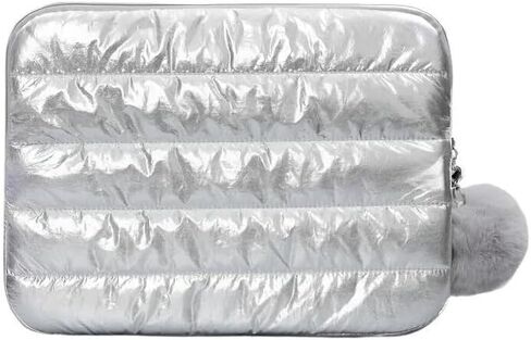 Cloud Series Laptop Sleeve in Stardust Silver, 14 and 16 Inch, Water-Resistant and Light-Weighted (14 Inch) in Saudi Arabia