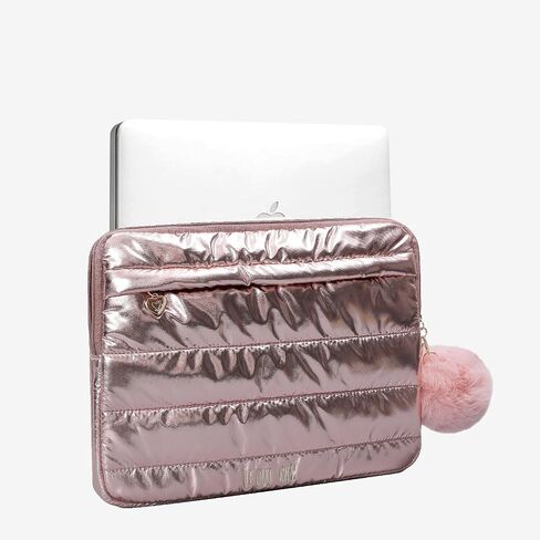Cloud Series Laptop Sleeve in Stardust Silver, 14 and 16 Inch, Water-Resistant and Light-Weighted (14 Inch) in Saudi Arabia