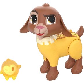 Mattel Disney Wish Dolls, Talking Valentino & Star Set, Goat Figure Speaks 10+ Sounds & English Phrases & Bends Back Legs, Inspired by The Movie