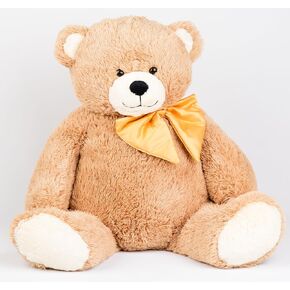Teddy Bear Big Stuffed Animals – 31.5 Inch Giant Teddy Bear Plush Toy for Kids, Girlfriend Gifts, Huge Teddy Bear for Girls – Cute White Color with Red Bow