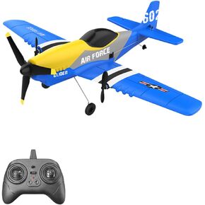 GoolRC RC Plane 3 Channel Remote Control Airplane, 2.4GHz RC Aircraft, Easy to Fly RC Glider Fighter with Gyro Stabilizer for Kids & Beginners