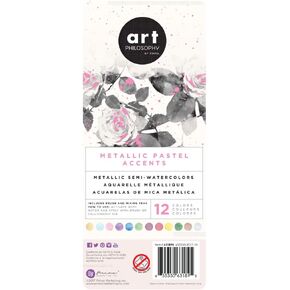 Prima Marketing Metallic Accents-Pastels, 1 Count (Pack of 1)