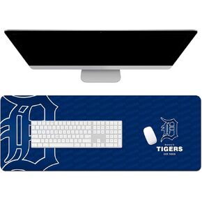 Extended Big Mouse Pad Large,XL Gaming Mouse Pad Desk Pad,31.5x11.8inch Long Computer Keyboard Mouse Mat Mousepad with 3mm Non-Slip Base and Stitched Edge for Home Office Work