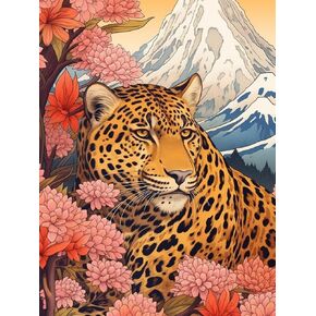 Pavemlo 5D Diamond Art Kits for Adults Three Tigers, Full Drill Diamond Art Animal Pictures Paint with Diamonds, DIY Cross Stitch Jewel Art Rhinestone Craft for Home Wall Decor 12X16 inch