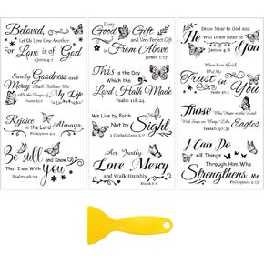 OLYCRAFT 3pcs/Set Lemon Theme Rub on Transfers for Furniture and Crafts 6x12 Inch Alphabet Words Furniture Transfer Sticker Furniture Decals Decor Transfer Stickers Rub on Decals for Furniture