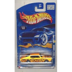 Hot Wheels 2002-117 ORANGE/RED '67 Dodge Charger 1:64 Scale
