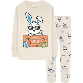 DAUGHTER QUEEN Boys Long Sleeve Pajamas Size 18Months-12Years