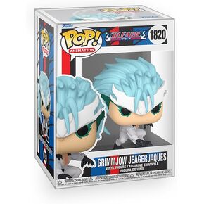 Anime: Bleach - Grimmjow Jeagerjaques Vinyl Figure Collectibles Bundle with Compatible Funko Pop Box Protector