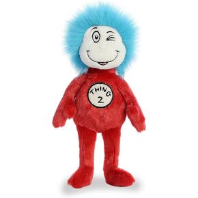 Aurora® Whimsical Dr. Seuss™ Thing Two Stuffed Animal - Magical Storytelling - Officially Licensed - Red 12 Inches
