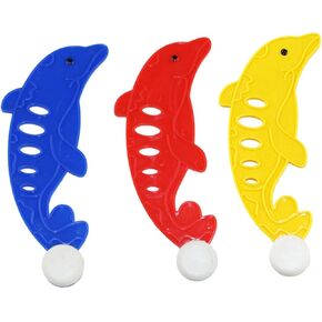 ABAODAM 3PCS الغطس يمسك Dolphin Toys Dolphin Diving Sticks Asse Dolphin Toy Toy Buoy Child Original