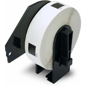 BETCKEY - Compatible Multi-Purpose Address Labels Replacement for Brother DK-1204 (0.66" x 2.1"), Use with Brother QL Label Printers [1 Rolls/400 Labels]