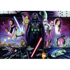 Buffalo Games - Star Wars - Don’t Underestimate The Force - 2000 Piece Jigsaw Puzzle for Adults -Challenging Puzzle Perfect for Game Nights - Finished Size is 38.50 x 26.50