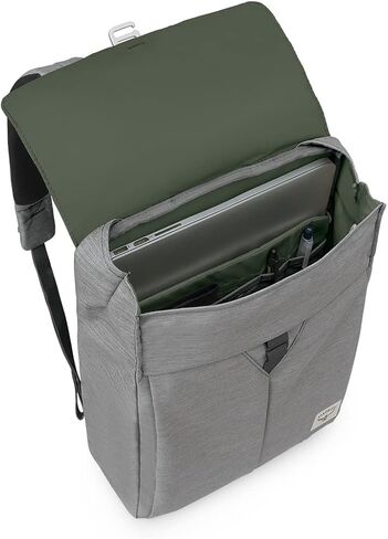 Osprey Arcane Flap Laptop Backpack, Medium Grey Heather in Saudi Arabia