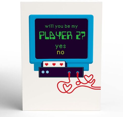 Lovepop Everyday Pop-Up Card for Her, Him - 3D Love Novelty Greeting Cards - Pizza Stolen a Pizza My Heart - 5" x 7" - Blank Notecard & Envelope Included in Kuwait