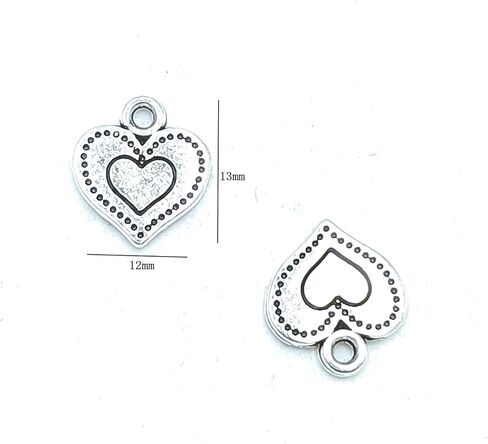 50pcs Charms Spider Halloween Animal Spider Pendants Bulk Tibetan Silver for DIY Craft Bracelet Necklace Jewelry Making Alloy Vintage Pendants 17 X 14mm (Ancient Silver) in Saudi Arabia