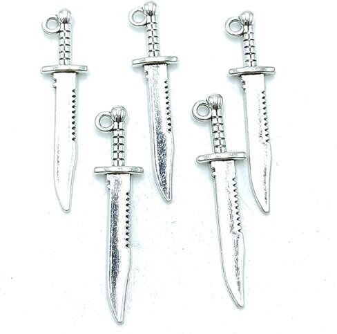 50pcs Charms Spider Halloween Animal Spider Pendants Bulk Tibetan Silver for DIY Craft Bracelet Necklace Jewelry Making Alloy Vintage Pendants 17 X 14mm (Ancient Silver) in Saudi Arabia
