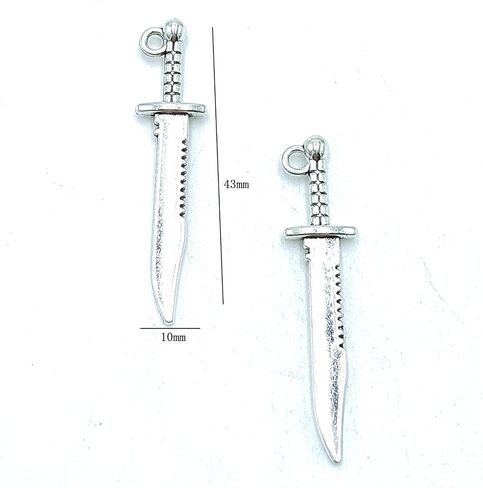 50pcs Charms Spider Halloween Animal Spider Pendants Bulk Tibetan Silver for DIY Craft Bracelet Necklace Jewelry Making Alloy Vintage Pendants 17 X 14mm (Ancient Silver) in Saudi Arabia