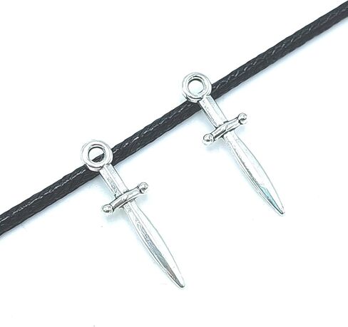 50pcs Charms Spider Halloween Animal Spider Pendants Bulk Tibetan Silver for DIY Craft Bracelet Necklace Jewelry Making Alloy Vintage Pendants 17 X 14mm (Ancient Silver) in Kuwait