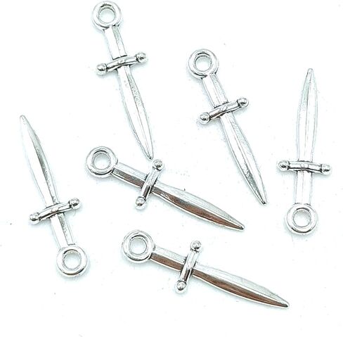 50pcs Charms Spider Halloween Animal Spider Pendants Bulk Tibetan Silver for DIY Craft Bracelet Necklace Jewelry Making Alloy Vintage Pendants 17 X 14mm (Ancient Silver) in Kuwait