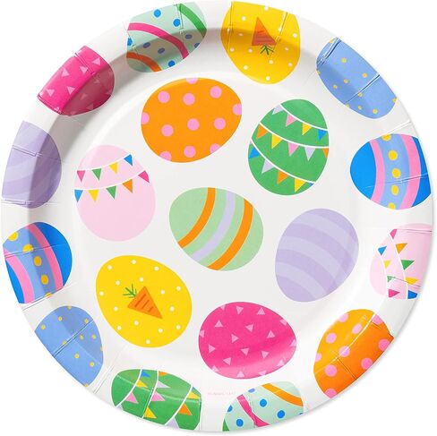 American Greetings 36-Count Dessert Plates, Easter Party Supplies in Saudi Arabia