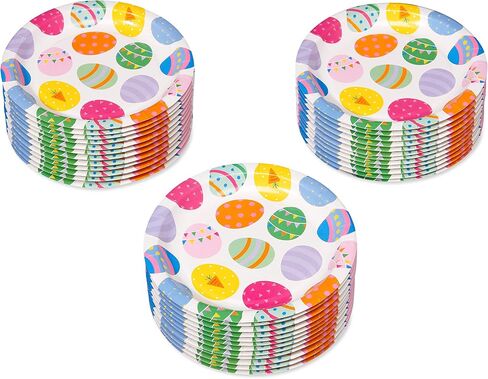 American Greetings 36-Count Dessert Plates, Easter Party Supplies in Saudi Arabia
