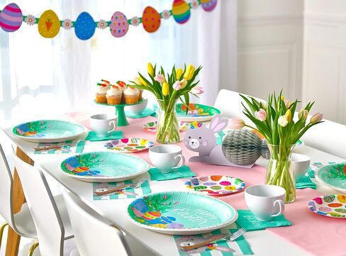 American Greetings 36-Count Dessert Plates, Easter Party Supplies in Saudi Arabia