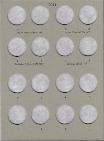 H.E. Harris & Co. US Presidential Dollar Two Volume Set from 2007#’s 2277, 2278 in Kuwait