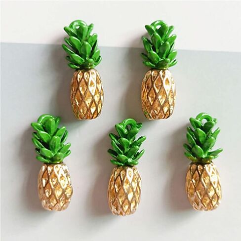 Enamel Fruit Charms 20Pcs Enamel Fruit Alloy Charms Pendants for DIY Earrings Bracelets Necklace Jewelry Making in Kuwait