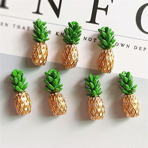 Enamel Fruit Charms 20Pcs Enamel Fruit Alloy Charms Pendants for DIY Earrings Bracelets Necklace Jewelry Making in Kuwait