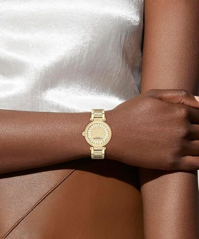 Coach Cary Watch for Women - 2H Quartz Bracelet Watch with Crystals on The Dial - Water Resistant 3 ATM/30 Meters - Gift for Her - Timeless Elegance, Perfect for Day or Night - 34mm in Saudi Arabia