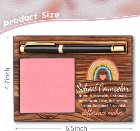 Social Worker Sticky Note Holder, Social Worker Appreciation Gifts, Thank You Gifts for Social Worker, Social Worker Office Decor Self-Stick Note Pad Holders YB382 in Saudi Arabia