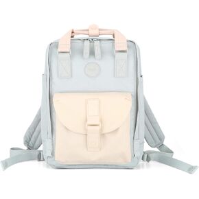 Himawari School Waterproof Backpack 14.9 inch College Vintage Travel Bag for Women and Men,14 inch Laptop for Student (HIM 200-02#)