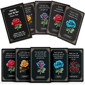 أحبني ، أحبني ليس Oracle Deck: رسائل من شخصك للكشف عن مشاعرهم الحقيقية بالنسبة لك - 50 بطاقات تأكيد Love مع معاني - اكتشف الحقائق الخفية والرغبات غير المعلنة