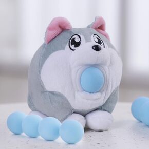 Plush Popper ICY Friends – Calfi The Mammoth - Plush Toy with Interactive Foam Ball Popper – Emotional Cheer Support for Kids