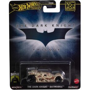Hot Wheels Batman Dark Knight Batmobile Die Cast Model Car – Scale 1:64 – Length 7 cm Pop Culture HXD97