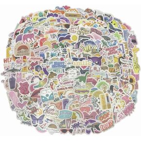 536 Pieces 4 Theme Motivational Sticker, VSCO Inspirational Stickers