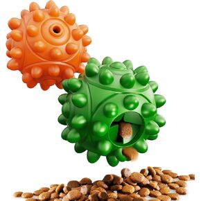 Dog Toys for Aggressive Chewers, Dog Treat Ball for Medium Large Dogs, Natural Rubber Dog Balls, Indestructible Dog Toy, Chew Toys for Aggressive Chewers(1pcs)