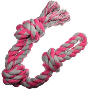 Pets&Goods Dog Rope Toy for Active Chewers, Heavy Duty Rope Toy for Small Breed, Washable 100% Cotton Dog Chew Toys, Tug of War Dog Toy, Pack of 9 Puppy Teething Toys (Small Breed, 9, Count)