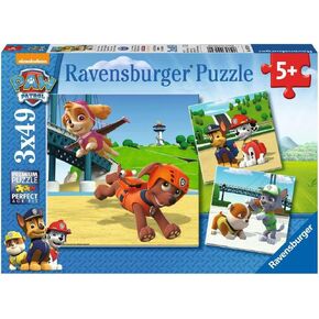Ravensburger Paw Patrol 3X 49pc Jigsaw Puzzles